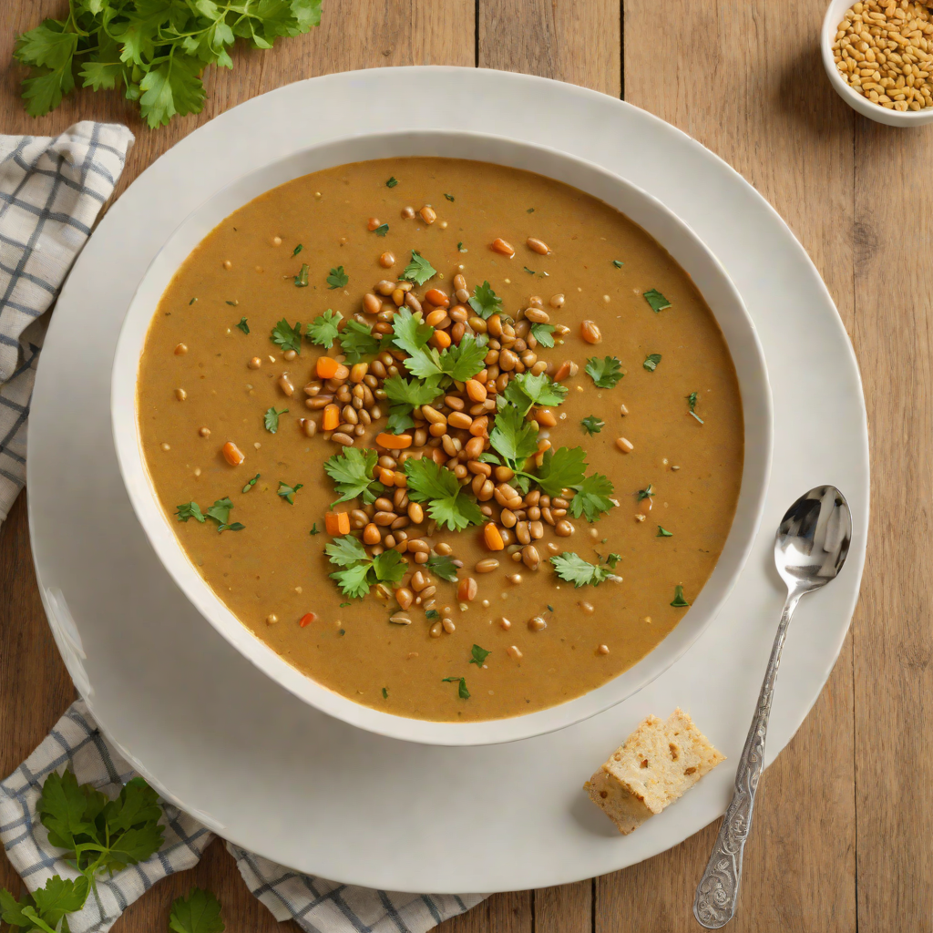 Half-Hour Spiced Lentil Soup with Cumin and Coriander