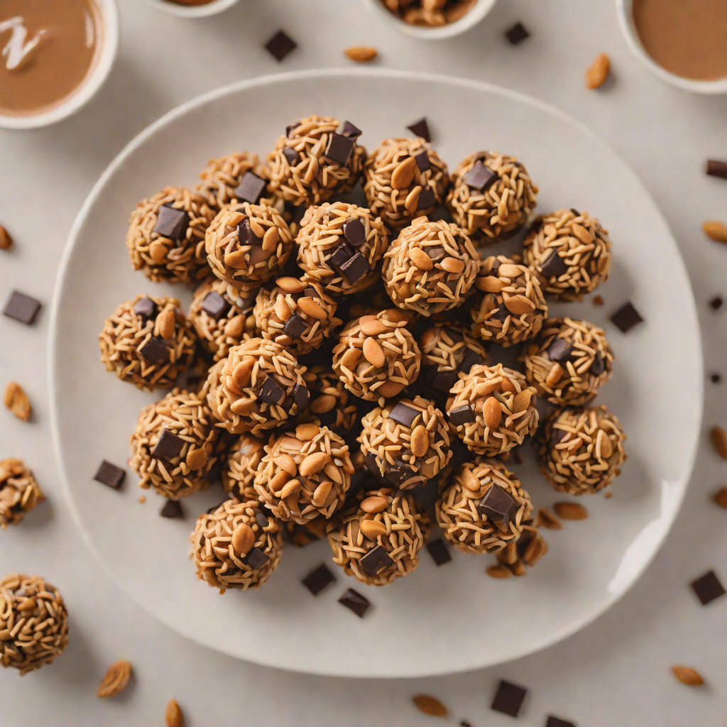 No-Bake Peanut Butter and Chocolate Energy Bites