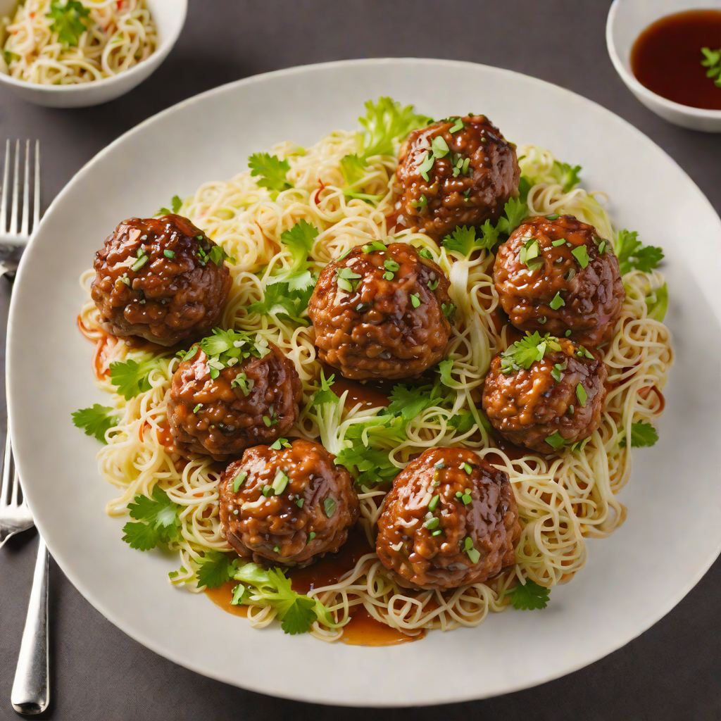 Pan-Fried Shanghainese Lion’s Head Meatballs with Napa Cabbage