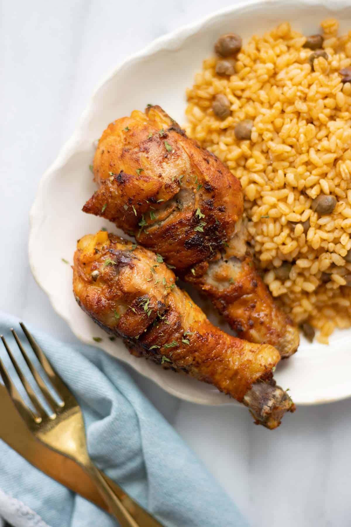 Puerto Rican Mojo-Marinated Chicken