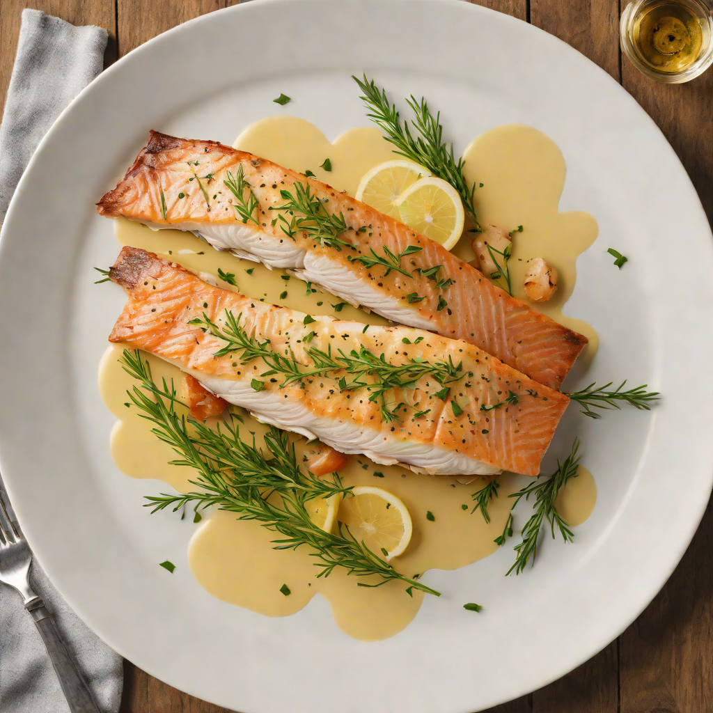 Pan-Seared Trout with Herb-Infused Beurre Blanc