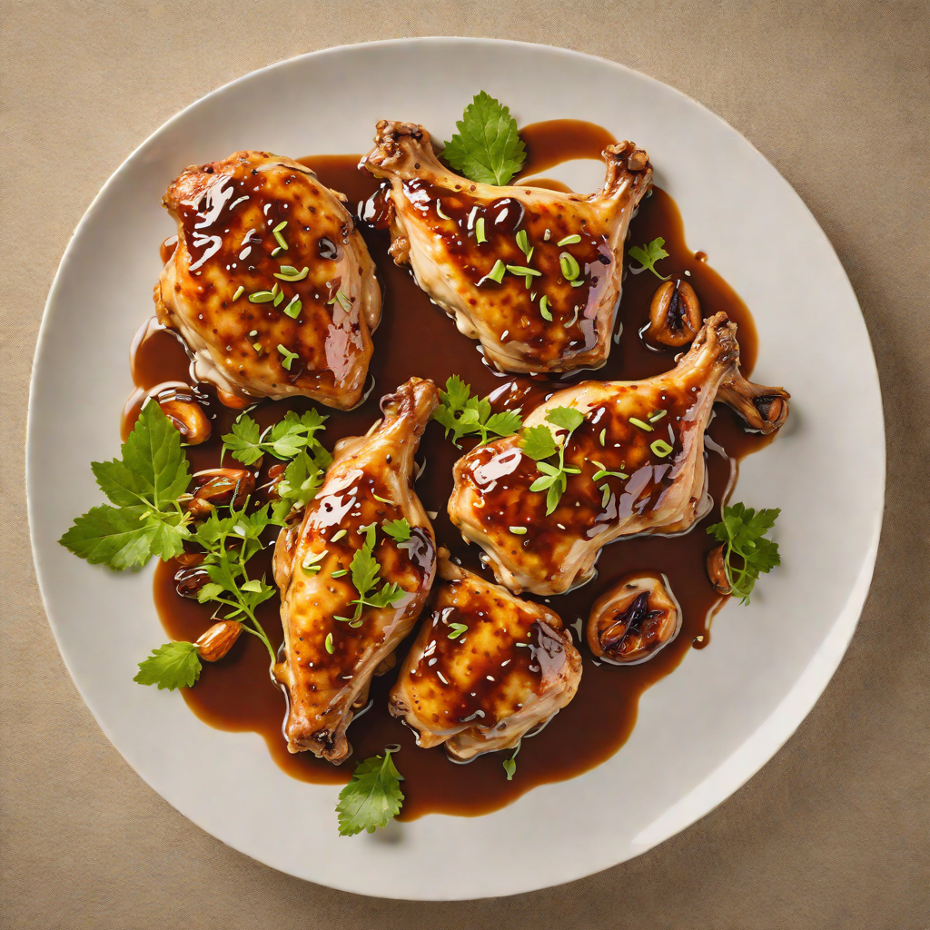 Pan-Seared Chicken with Tamarind and Honey Glaze