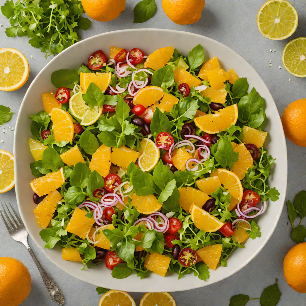Orange-Lime Tequila Citrus Salad Dressing