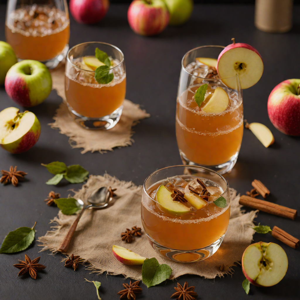 Spiced Apple Cider Cocktail