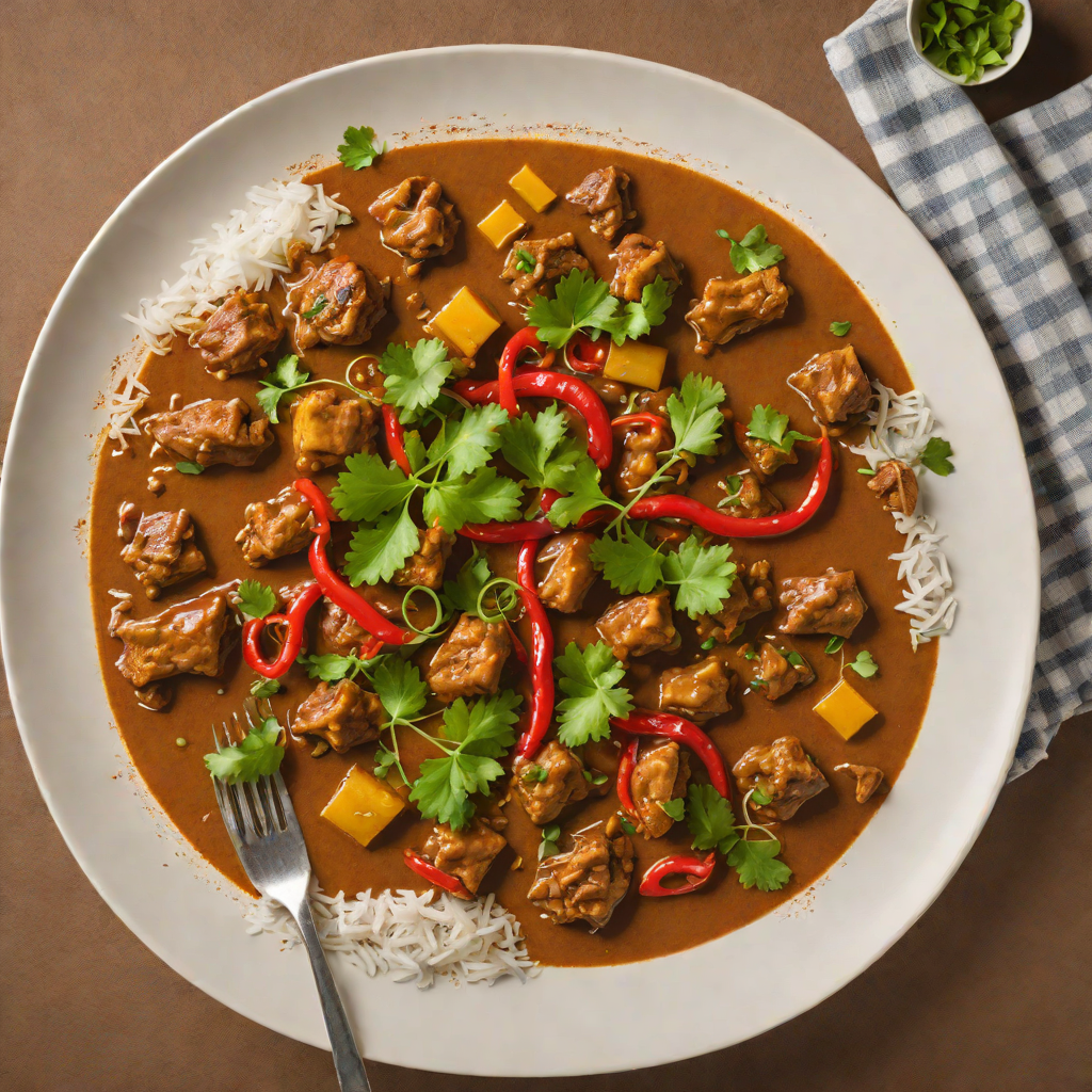 Slow-Cooked Tamarind Pork Curry with Burmese Spices