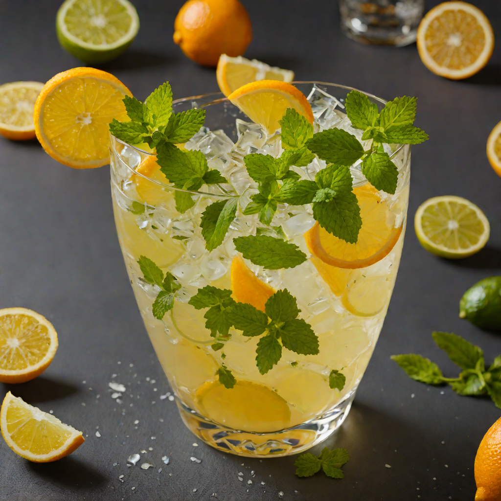 Citrus and Mint Mocktail