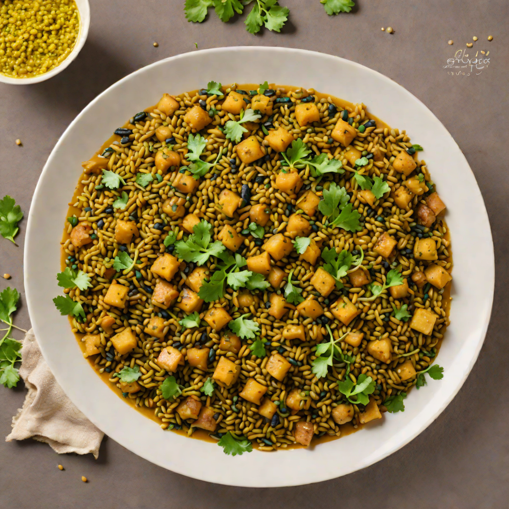 Northern Punjab-Style Aloo Methi with Mustard Seeds