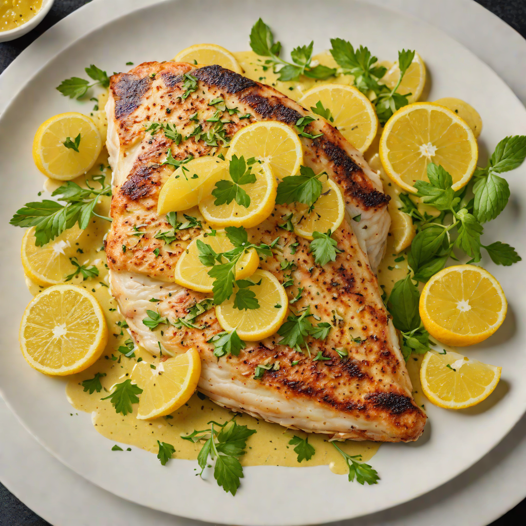 Pan-Seared Tilapia with Regional Citrus and Herb Sauce
