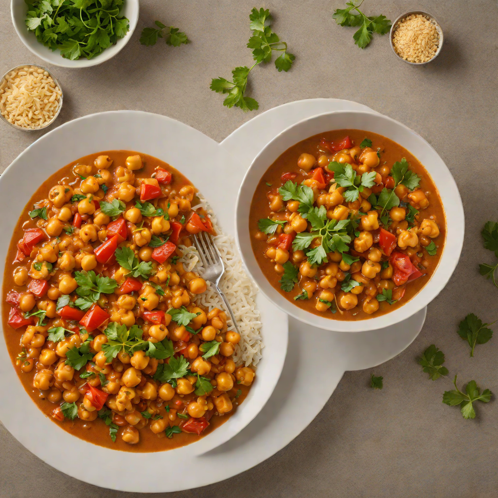 Slow-Cooked Regional Chickpea and Tomato Curry