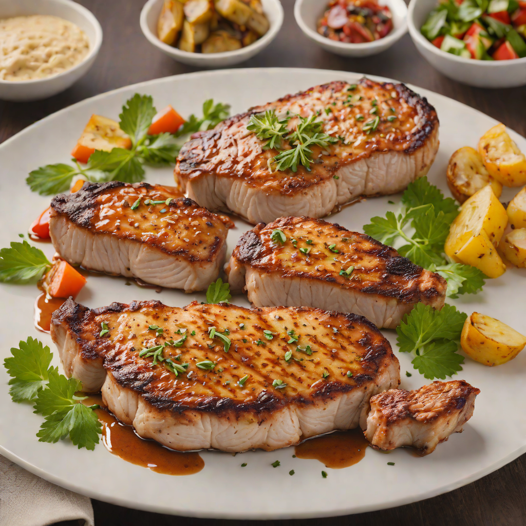 Pan-Seared Pork Chops with Texas-Style Spiced Rub