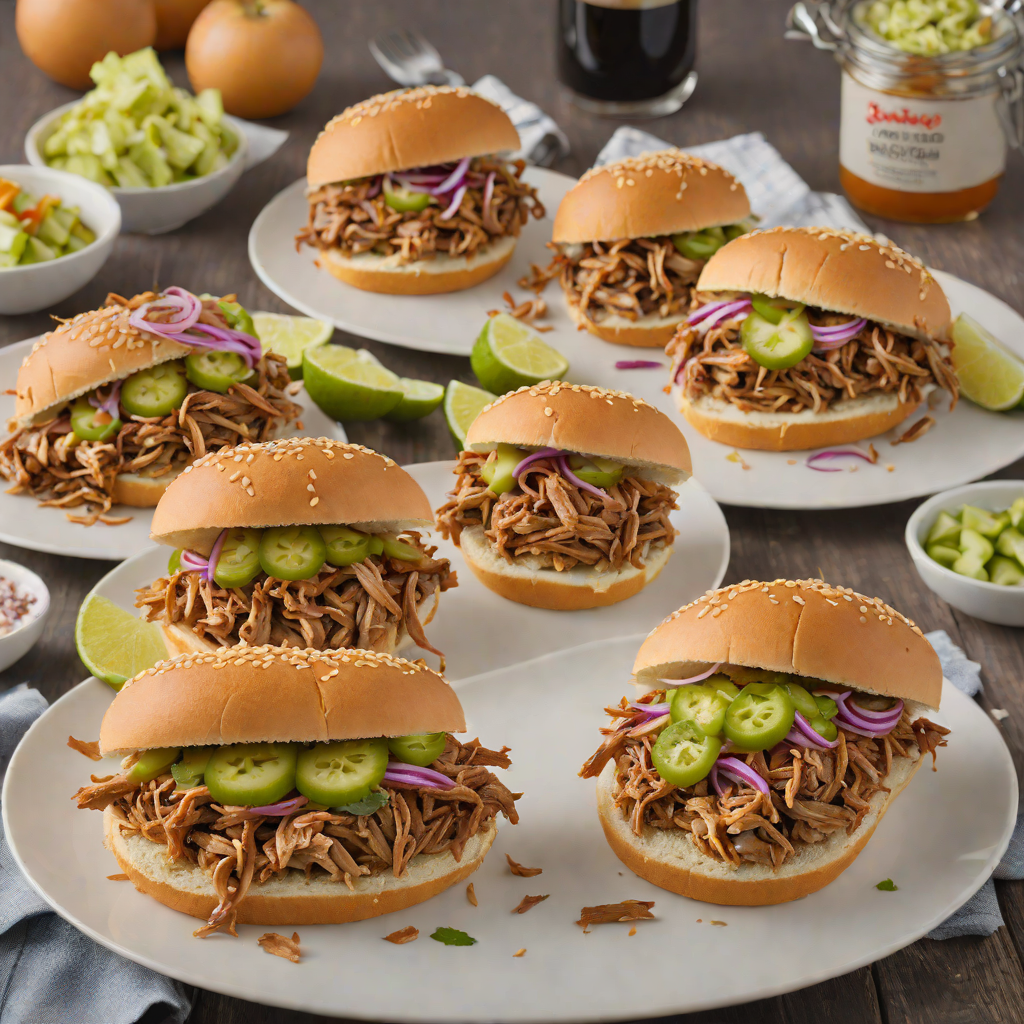 Slow Cooker Seminole County Pulled Pork Sandwiches