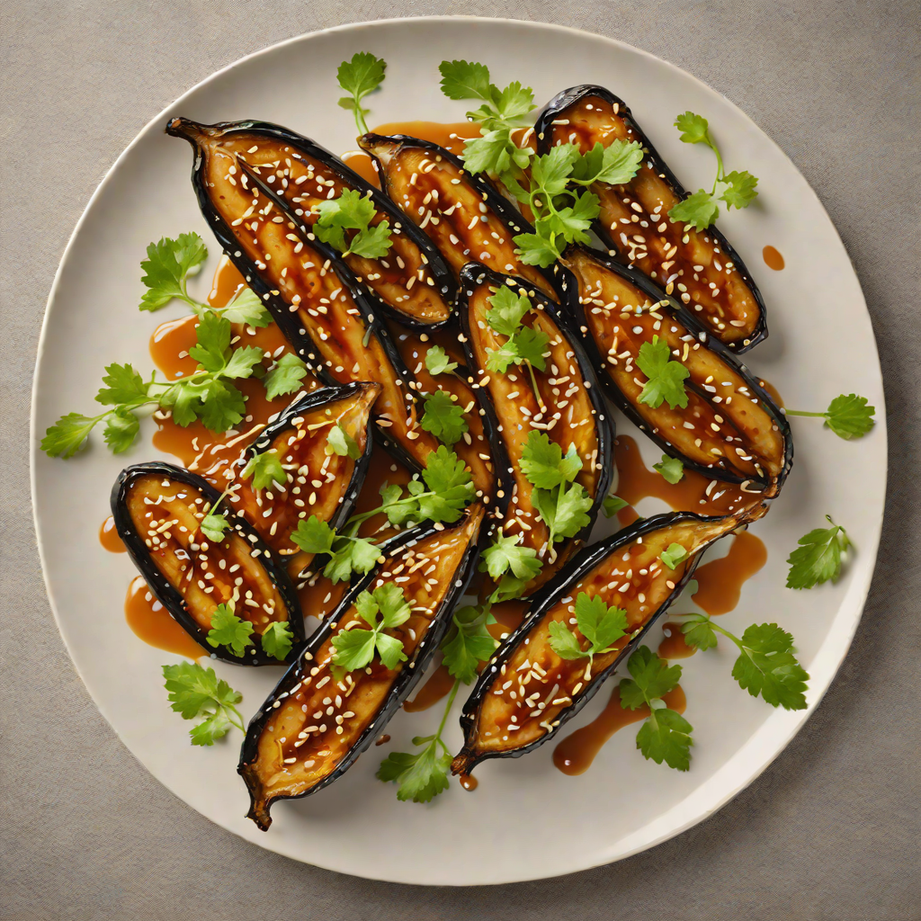 Quick Japanese Miso-Glazed Eggplant