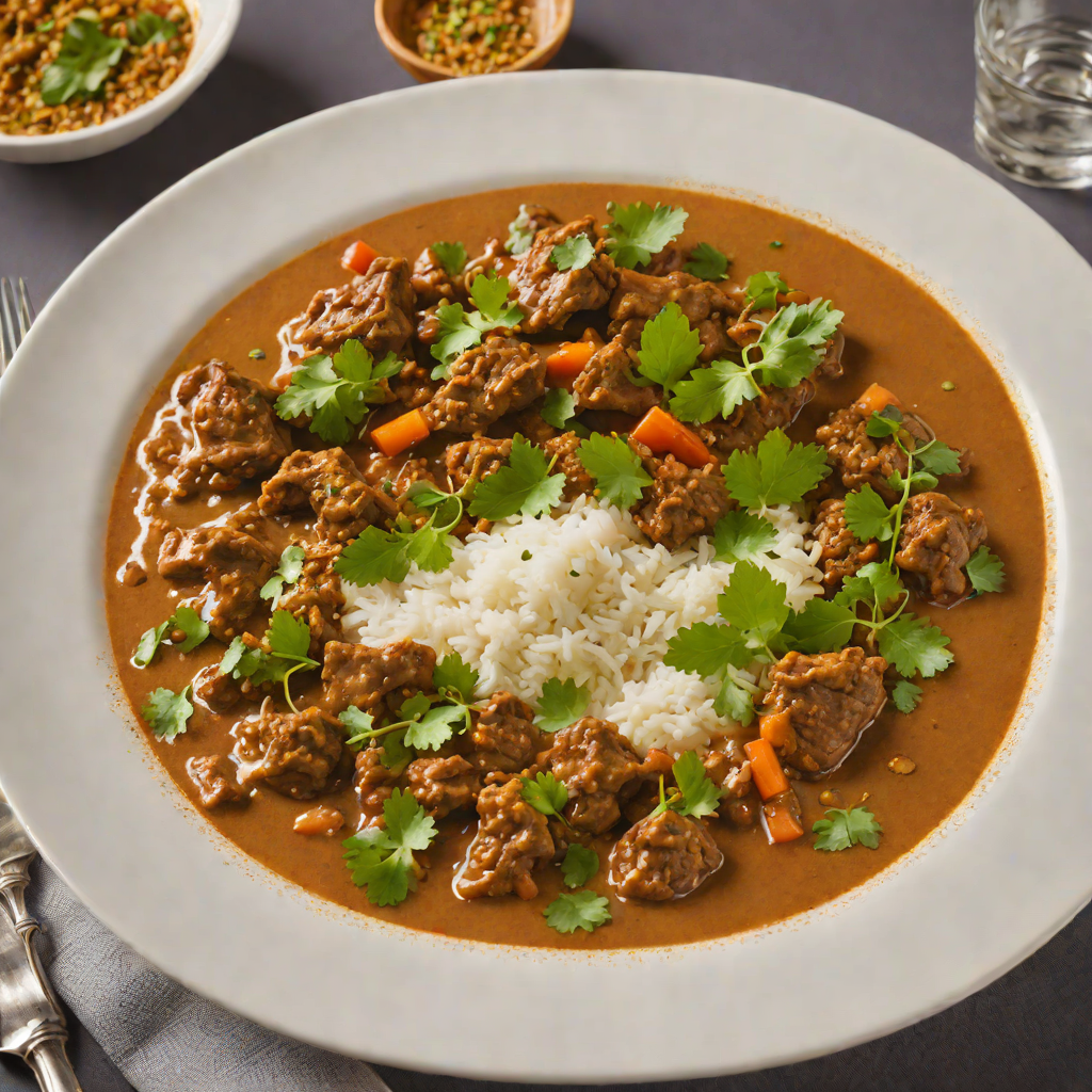 Slow-Cooked Northern Punjab Lamb Curry with Cardamom and Yogurt