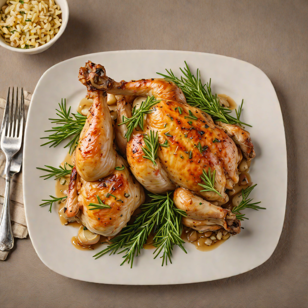 Pan-Roasted Chicken with Rosemary and Garlic