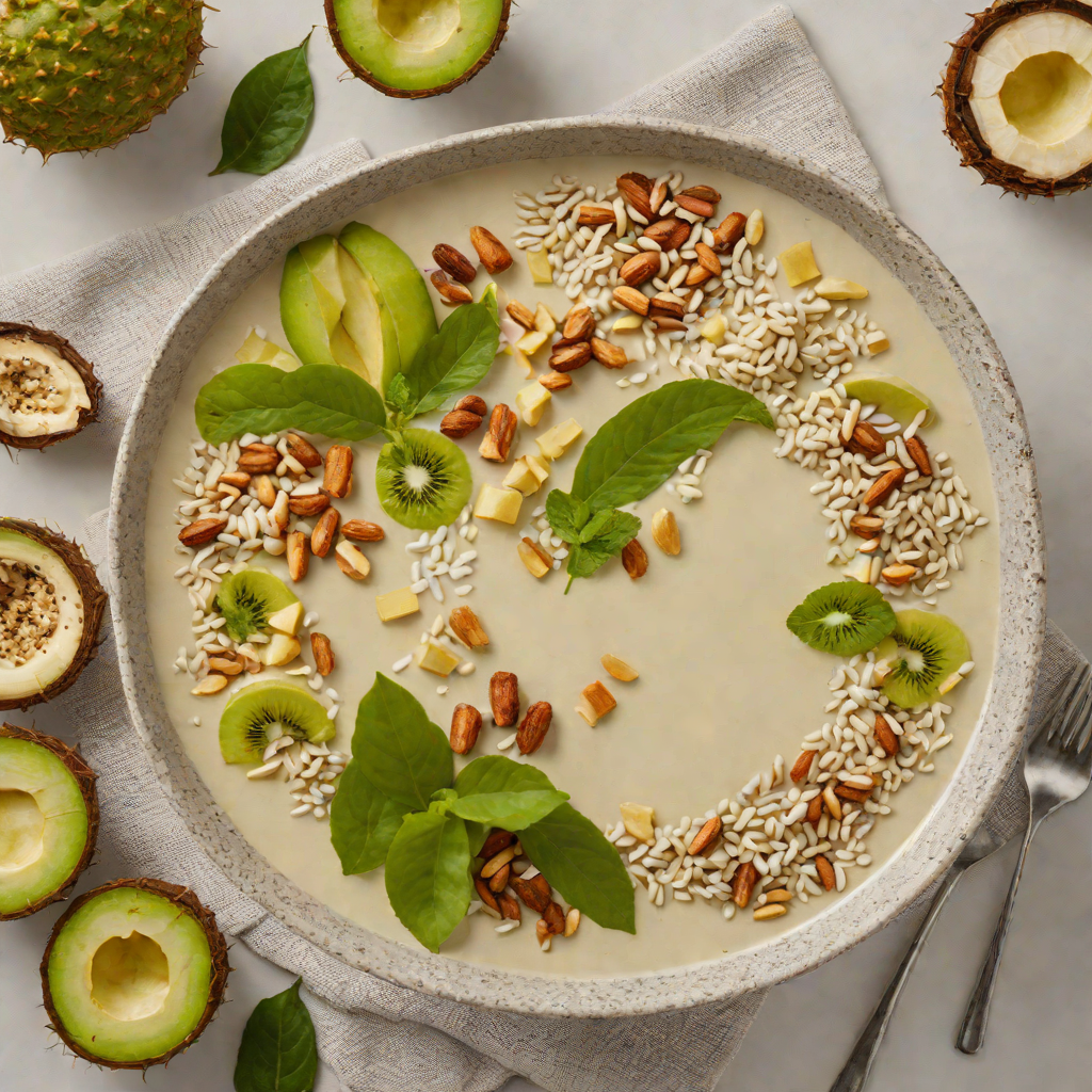 Soursop Coconut Smoothie Bowl