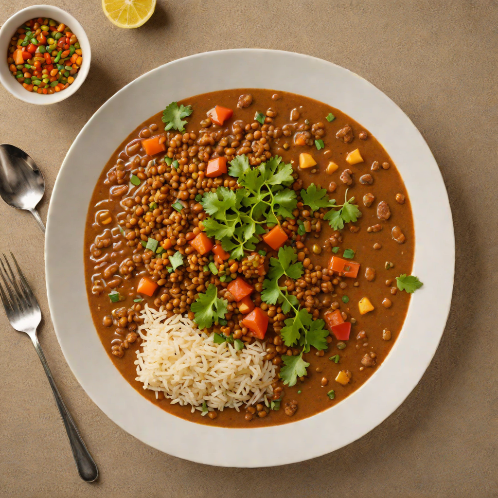 Ethiopian-Inspired Lentil Stew with Aromatic Berbere and Niter Kibbeh