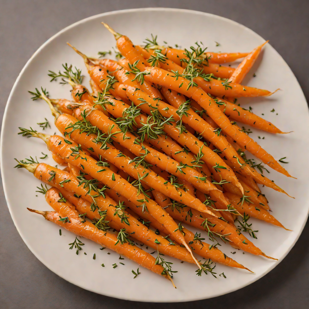 Pan-Glazed Carrots with Thyme and Honey
