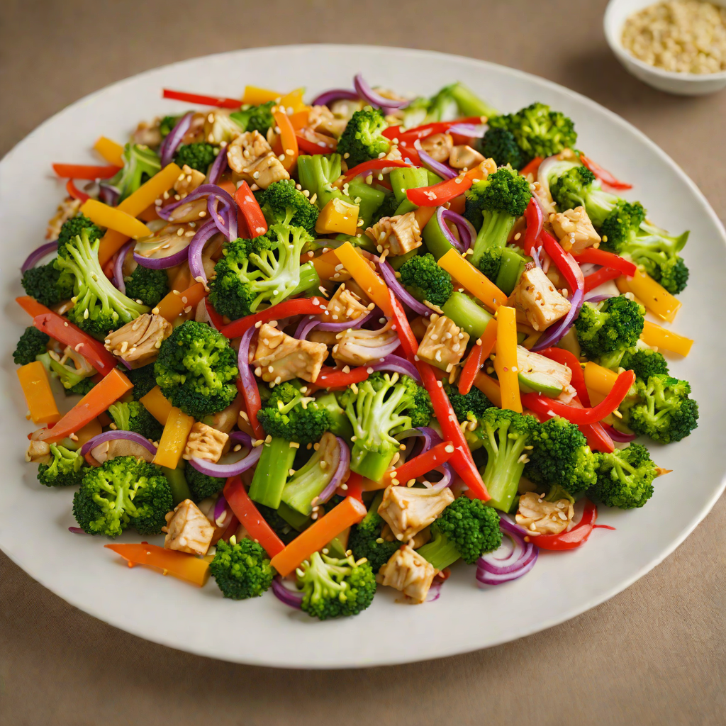 Colorful Boredom Buster Veggie Stir Fry