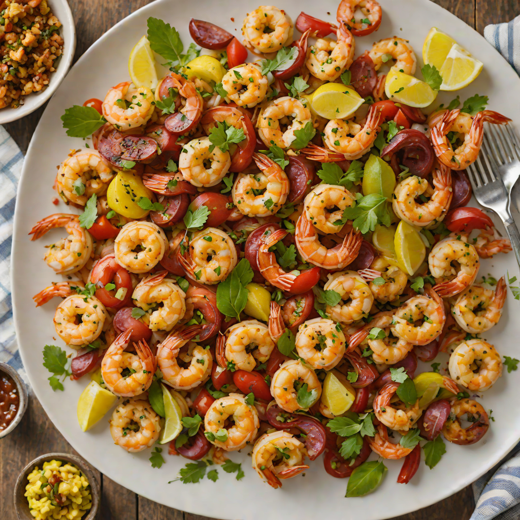 Cajun-Spiced Shrimp and Andouille Sausage Sheet Pan Dinner