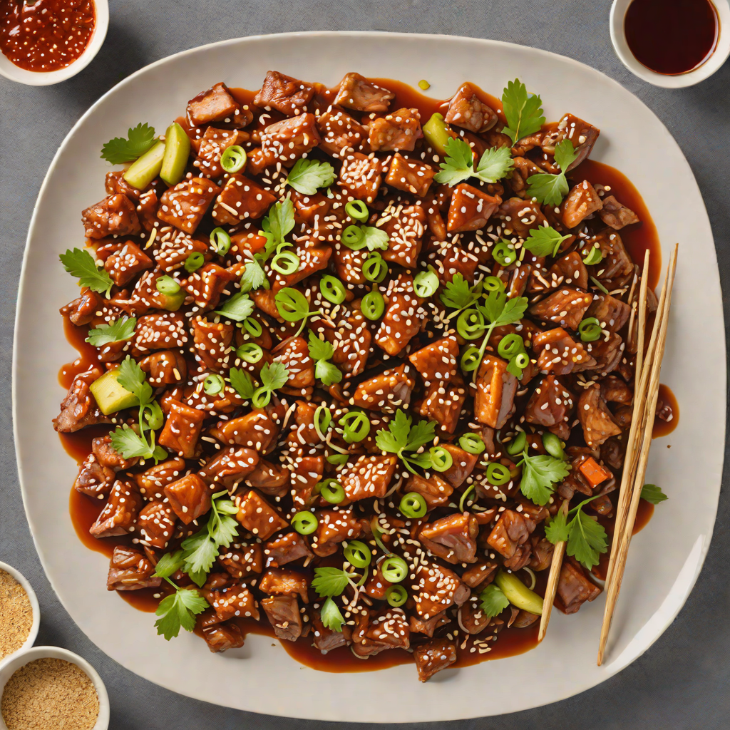 Spicy Stir-Fried Korean Pork with Gochujang and Sesame