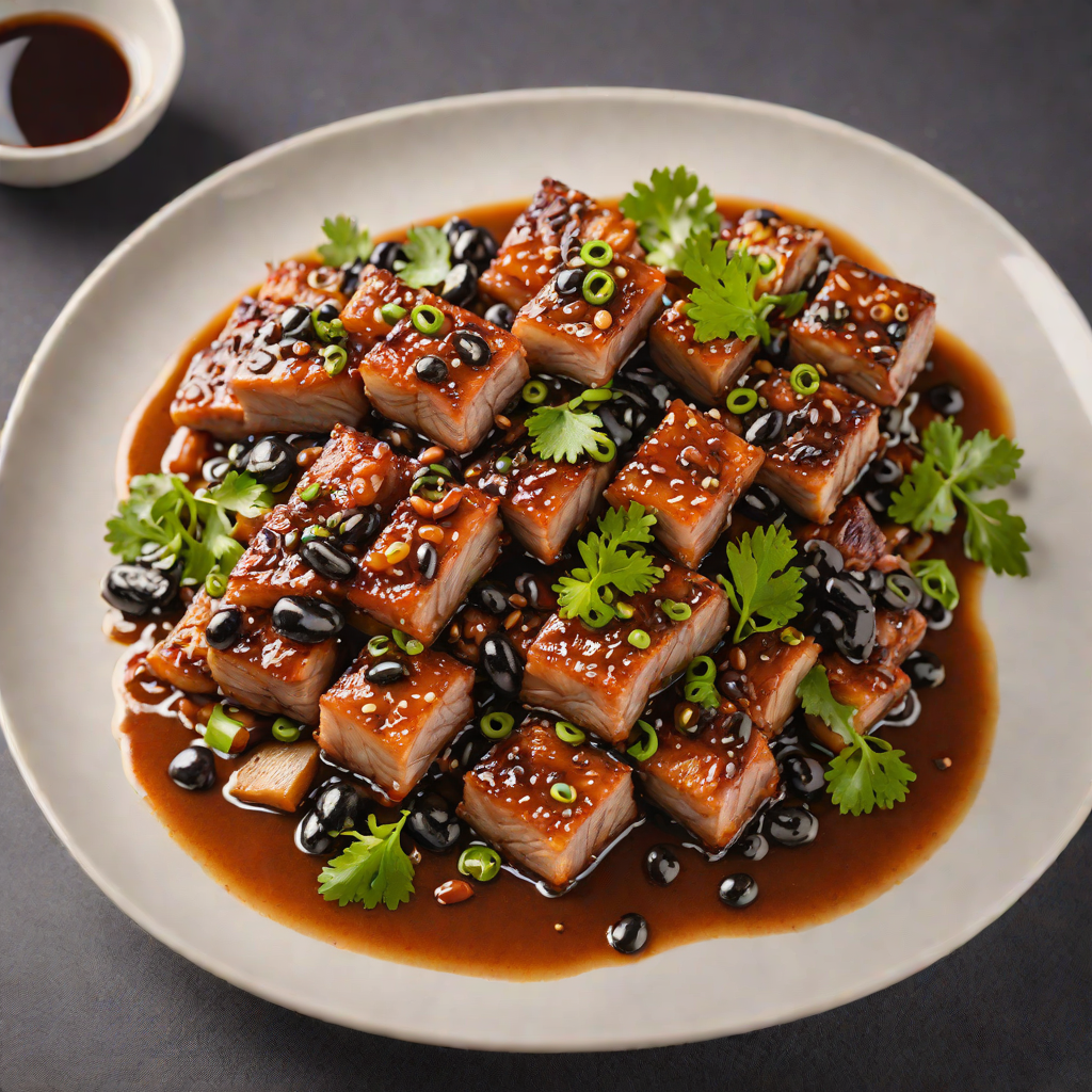 Braised Hunan-Style Pork Belly with Fermented Black Beans