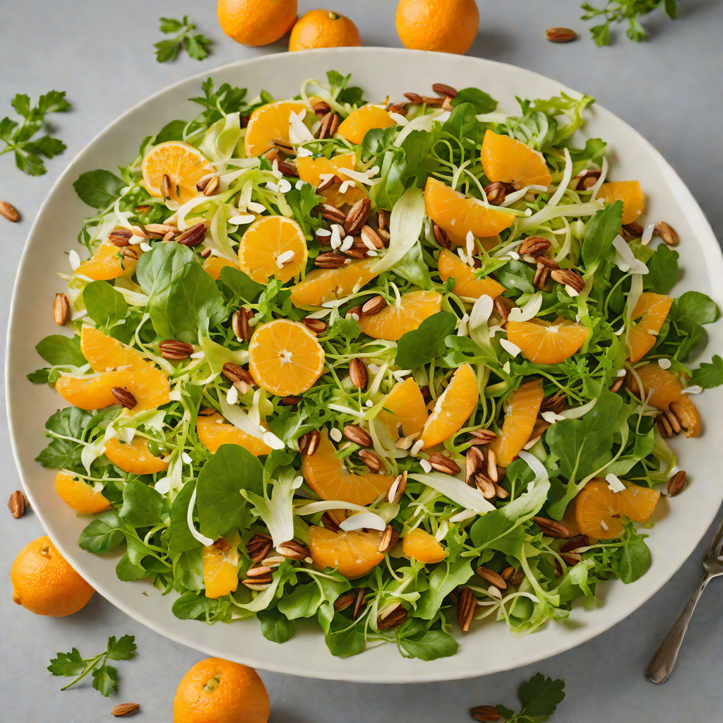 Sicilian Orange and Fennel Salad with Toasted Almonds
