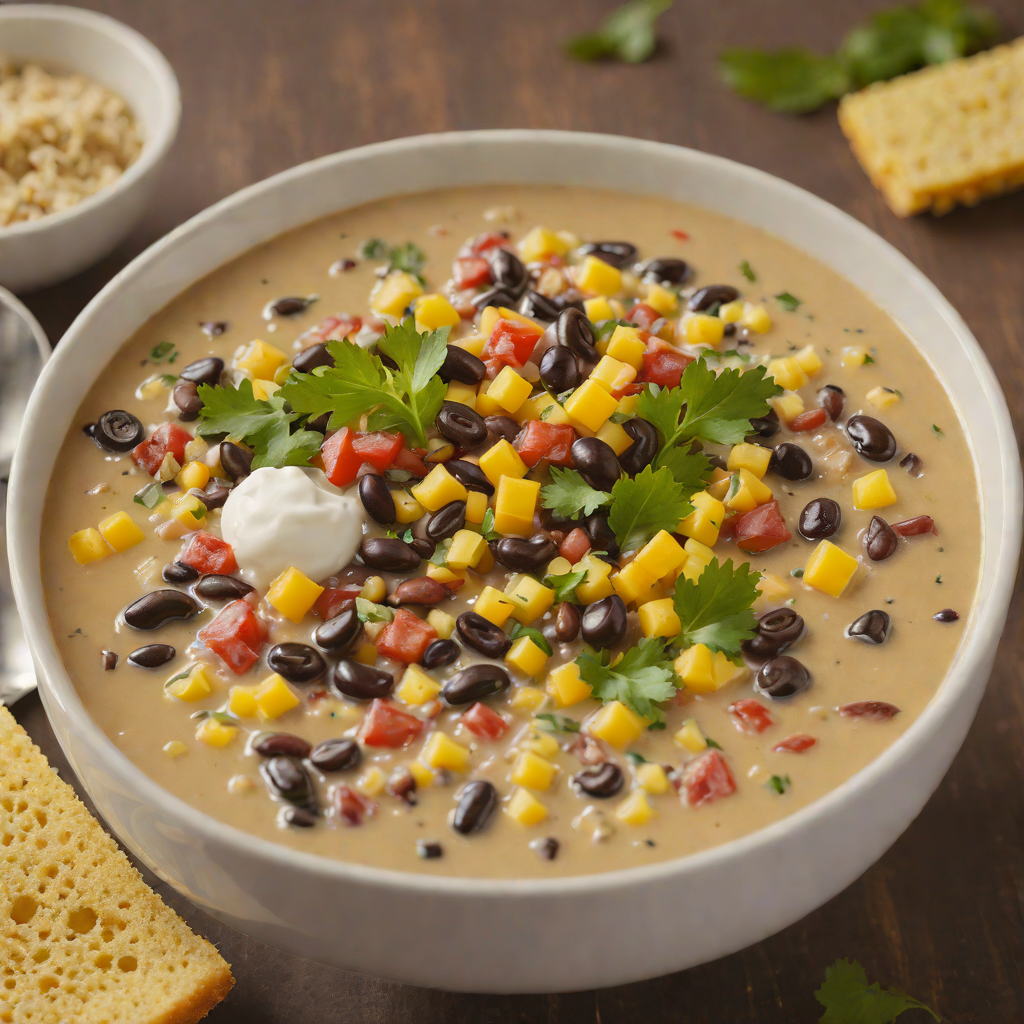 Sanford-Inspired Sweet Corn and Black Bean Chowder