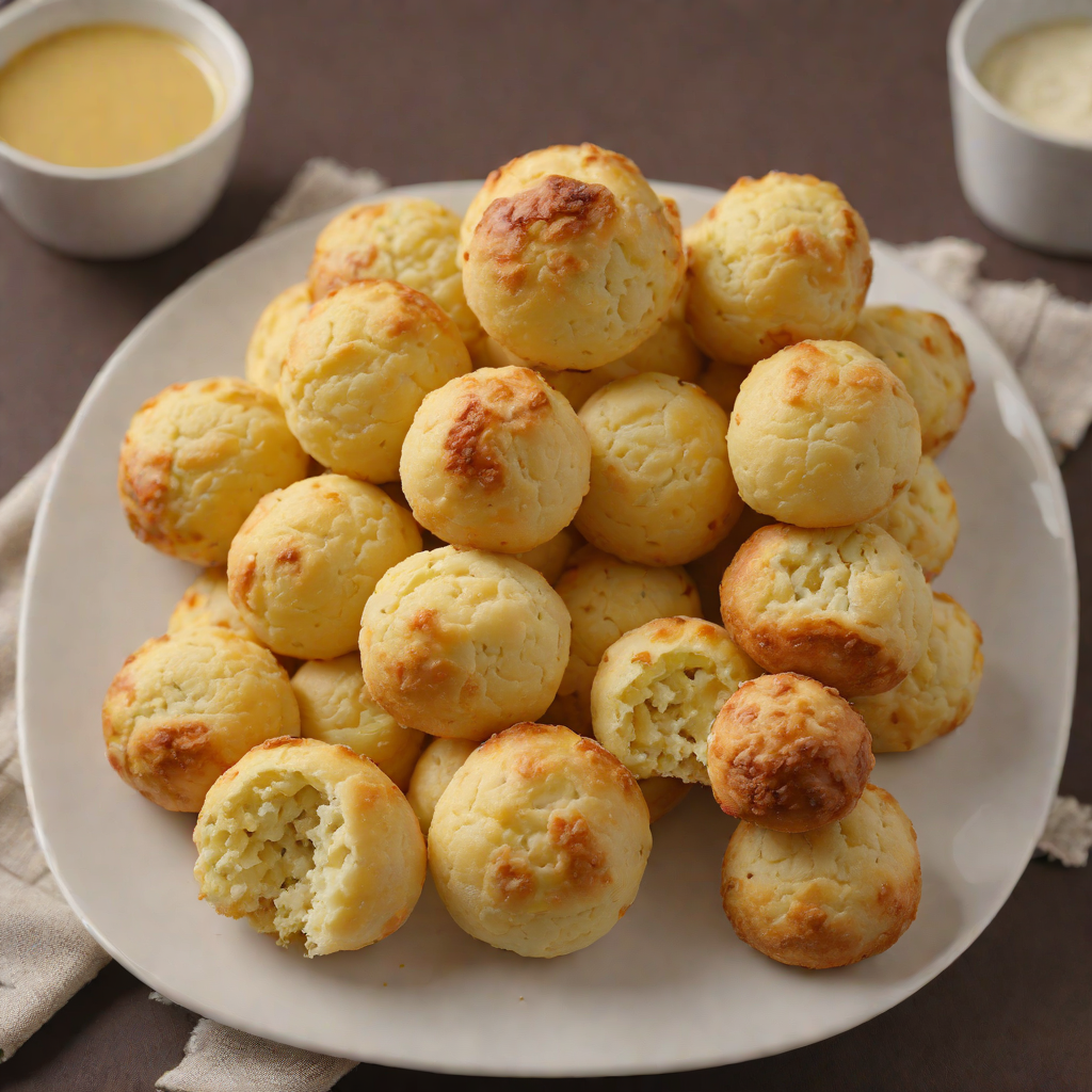 Sweetened Brazilian Cheese Bread (Pão de Queijo)