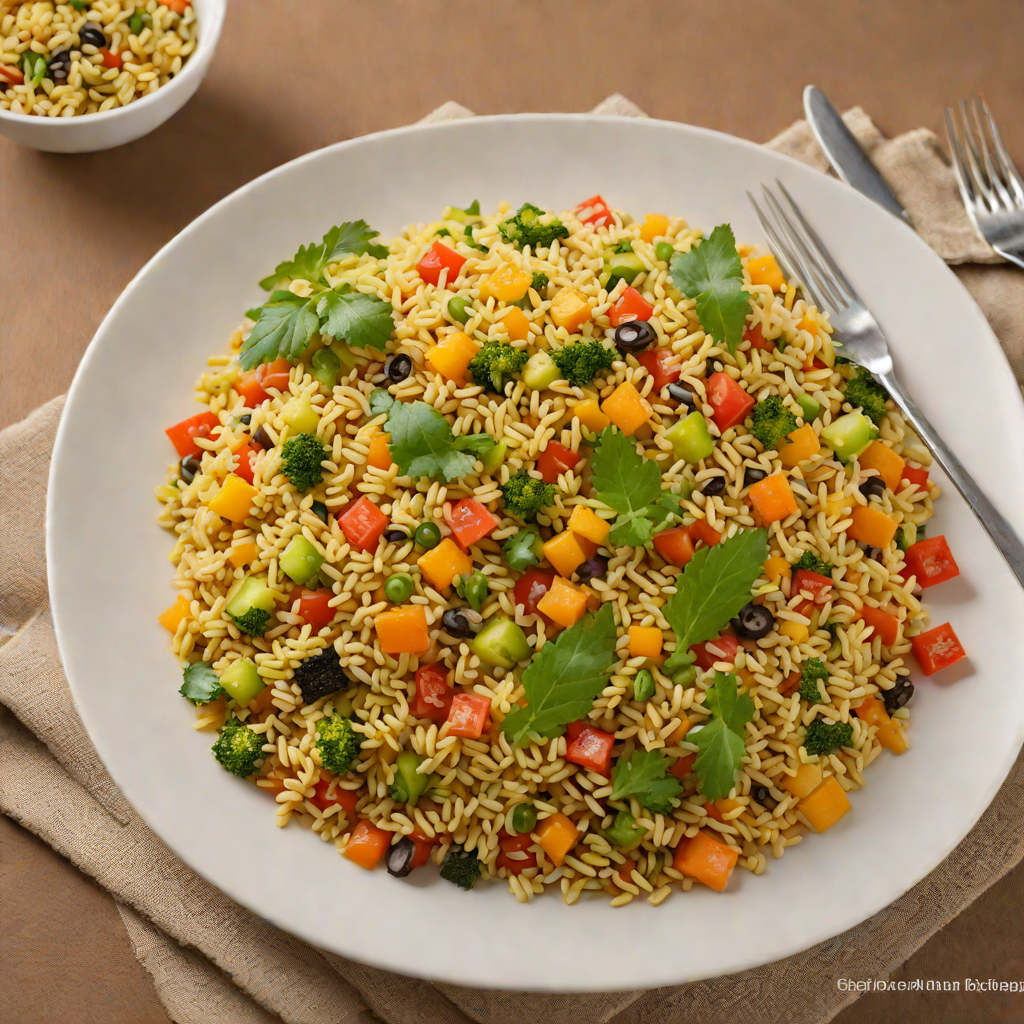 Namibian-Inspired Millet and Vegetable Pilaf