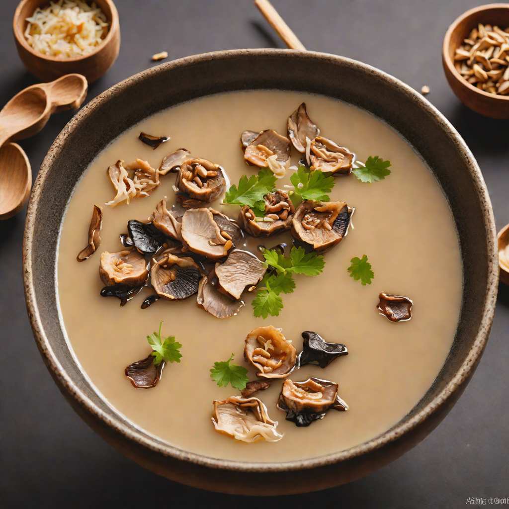 Steamed Japanese Chawanmushi with Shiitake Mushrooms and Dashi