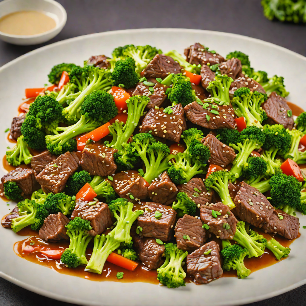 Asian-Inspired Stir-Fried Flank Steak with Broccoli