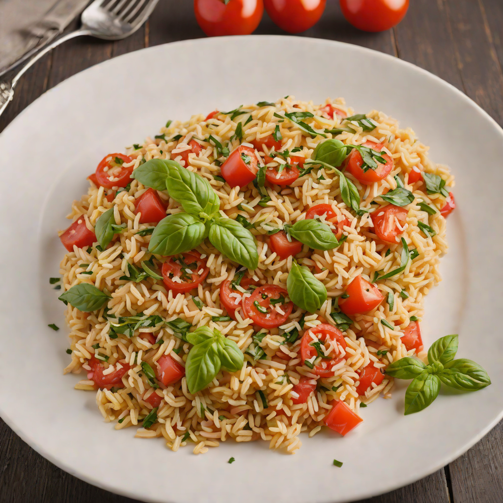 Rustic Italian One-Pot Tomato and Basil Risotto