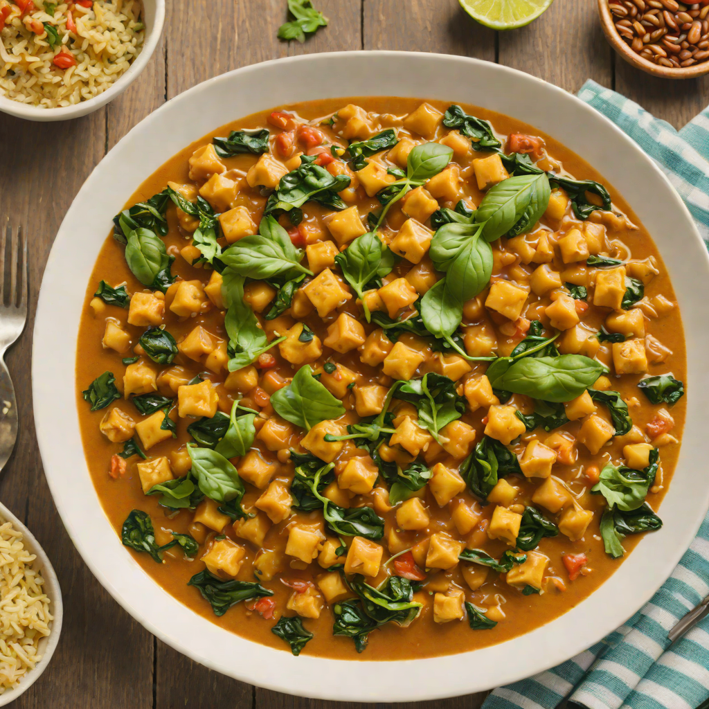 Half-Baked Vegan Chickpea and Spinach Curry