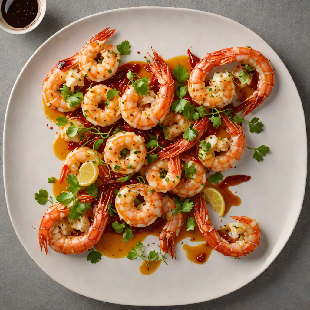 Pan-Seared Gulf Shrimp with Spicy Texas Chili Oil
