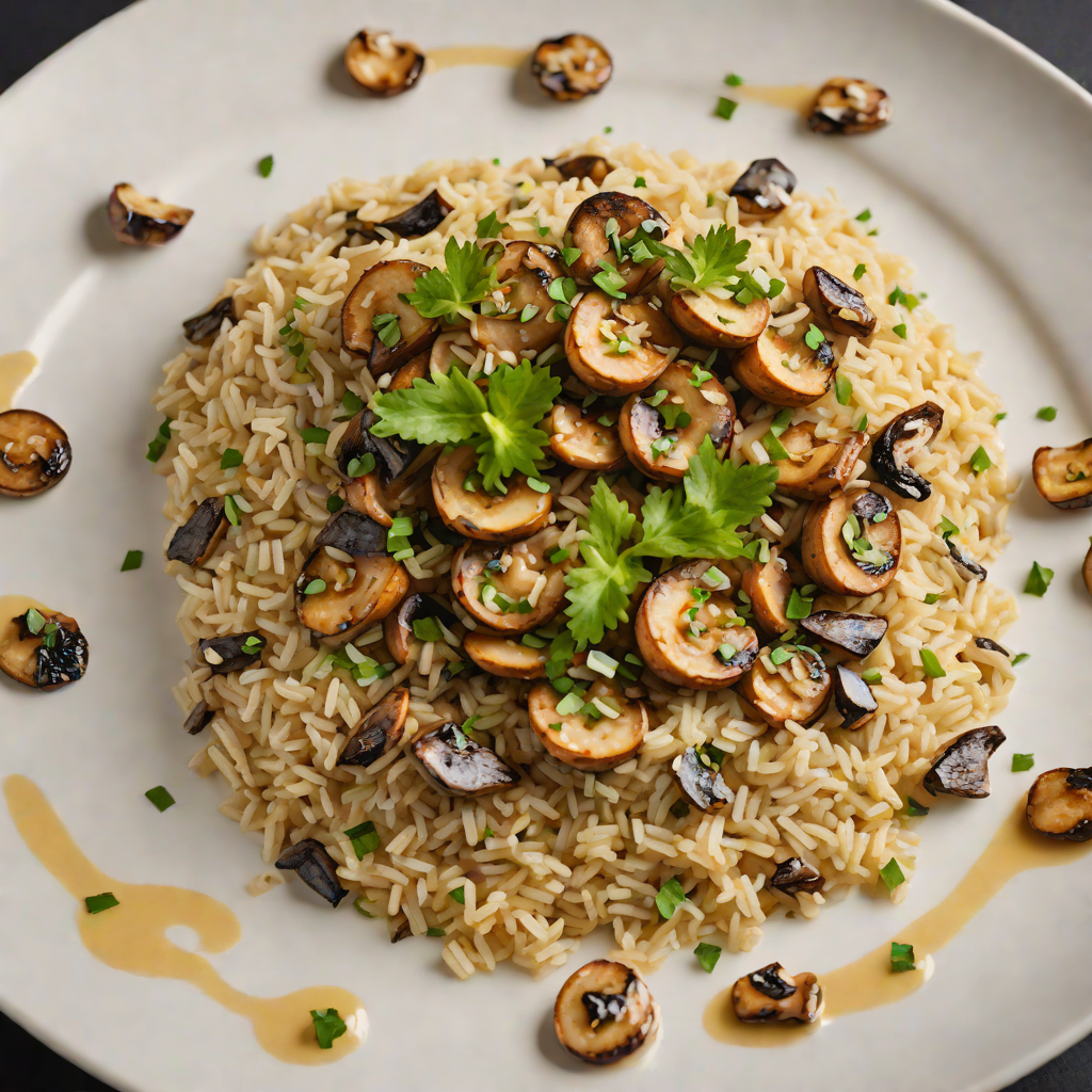 Smoked Scotch-Infused Mushroom Risotto