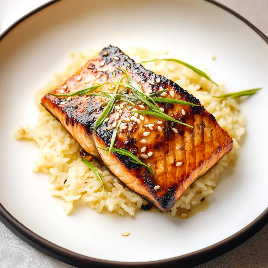 Authentic Japanese Miso-Marinated Salmon with Yuzu