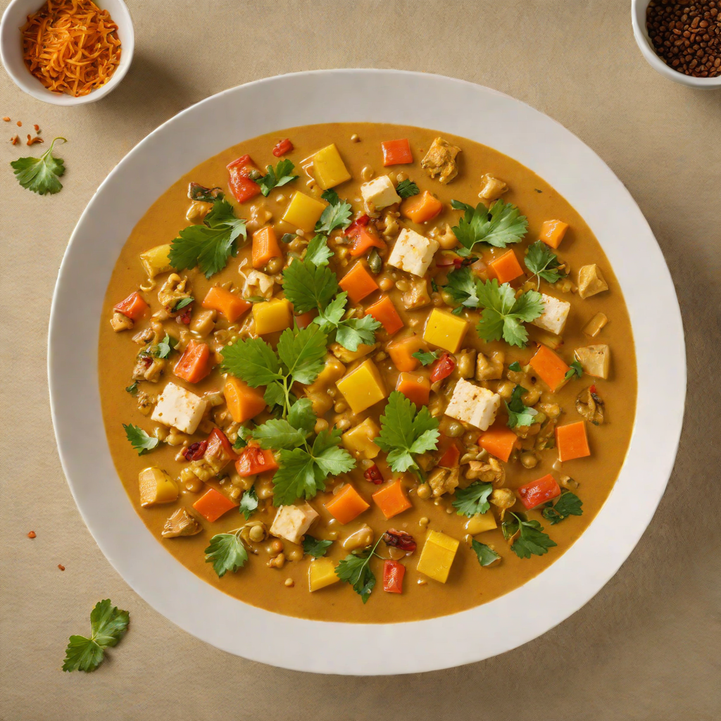 Double Toned Milk Vegetable Curry with Coconut