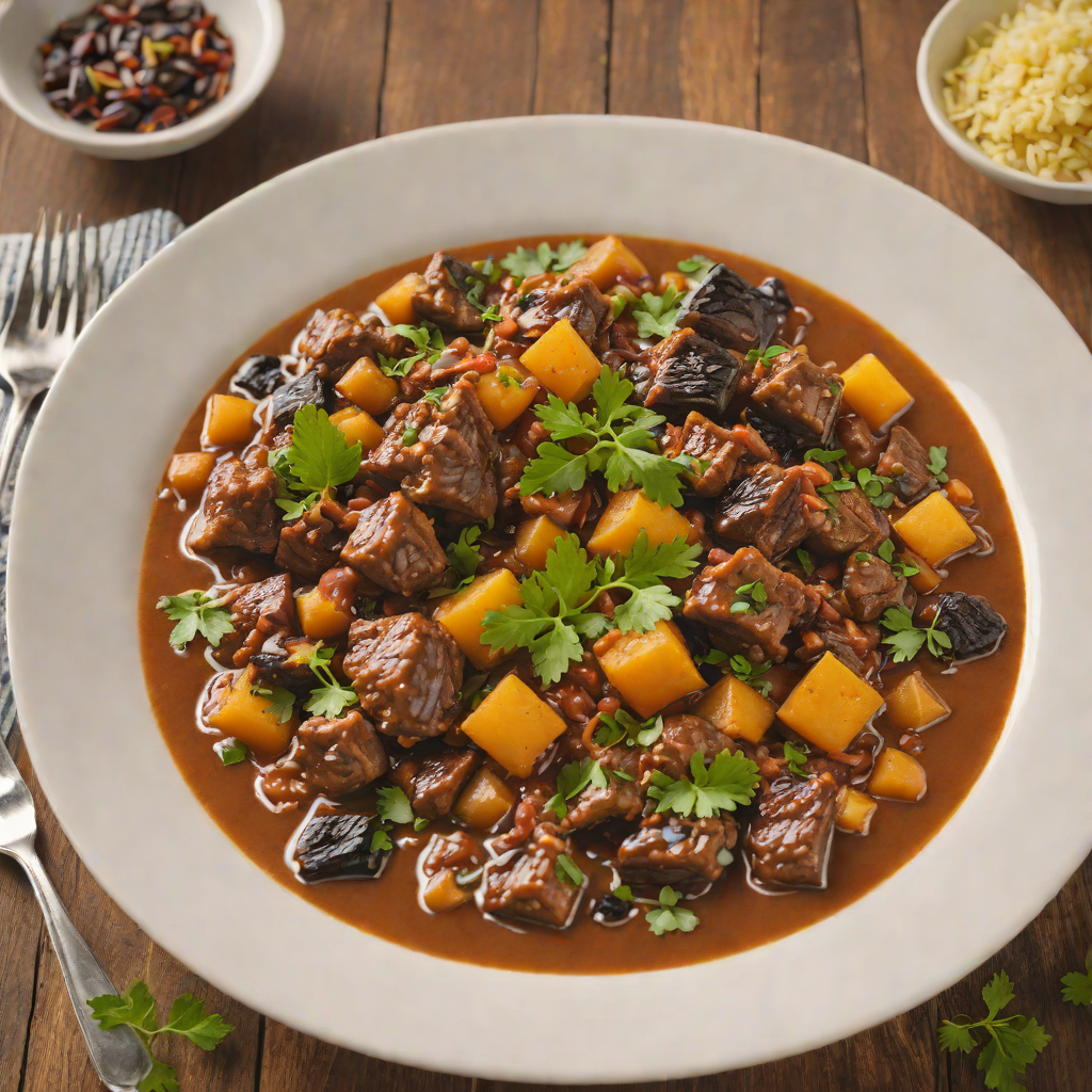 Moonlit Hike Spiced Lamb and Date Tagine