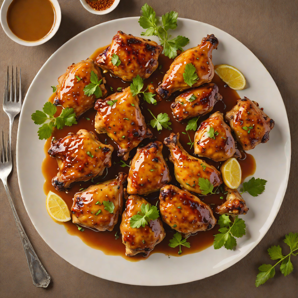 Smoked Paprika and Honey-Glazed Chicken Thighs
