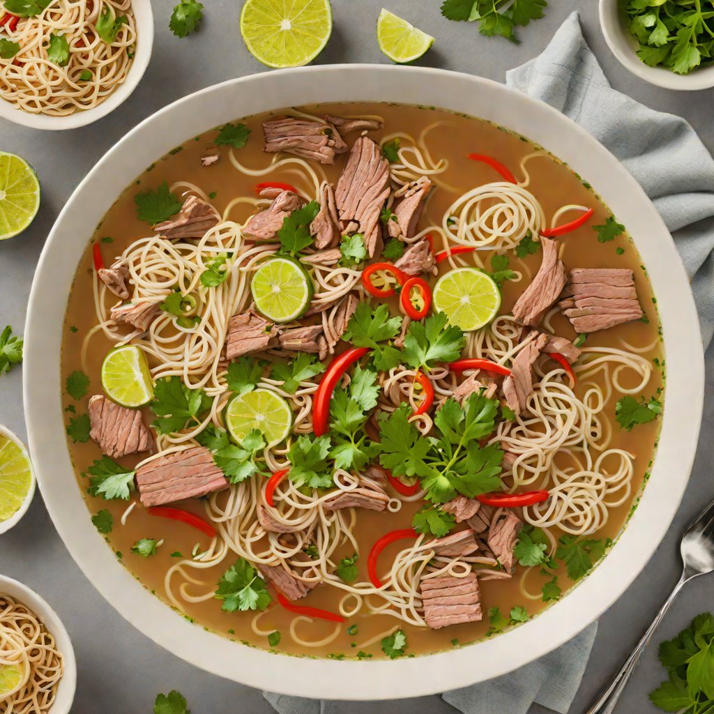 Instant Pot Vietnamese Pho-Inspired Beef Noodle Soup