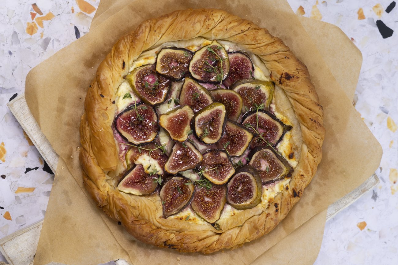 Fig & Goat Cheese Galette