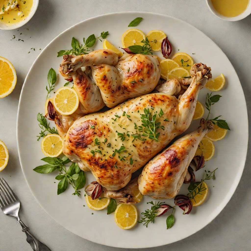 Pan-Roasted Chicken with Southlake Citrus and Herb Butter