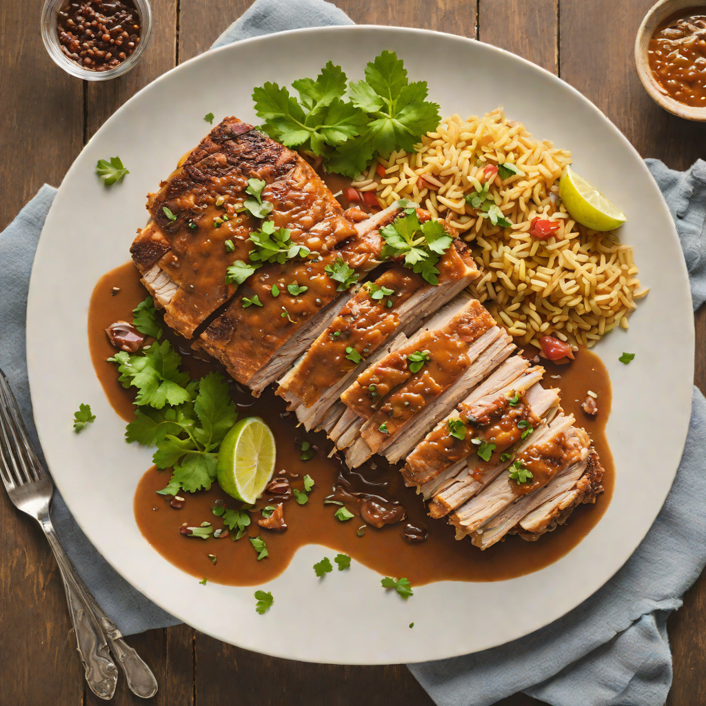Slow-Cooked Puerto Rican Pernil with Mojo Sauce