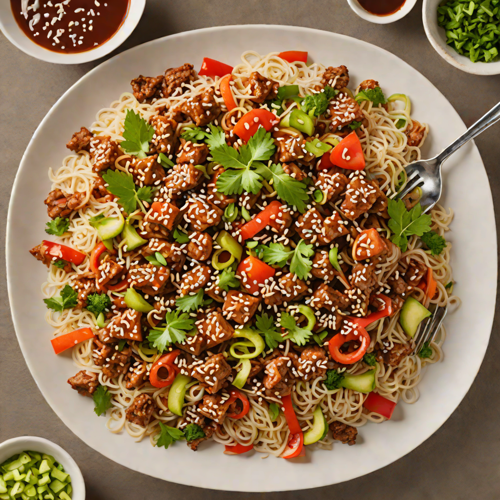 Korean-Inspired Spicy Pork Bulgogi Stir Fry with Sesame