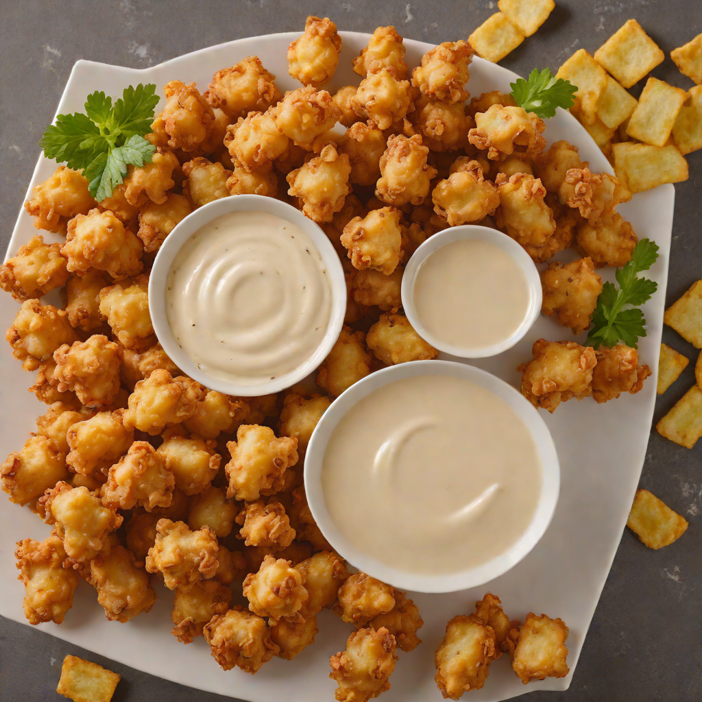 Crispy Fried Wisconsin Cheese Curds with Spicy Ranch Dip