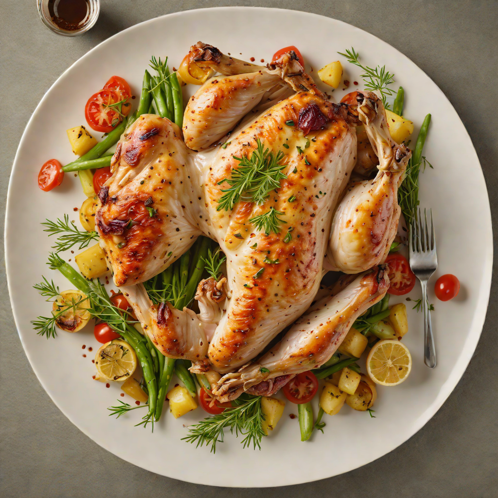 Classic Freecell-Inspired Herb-Roasted Chicken