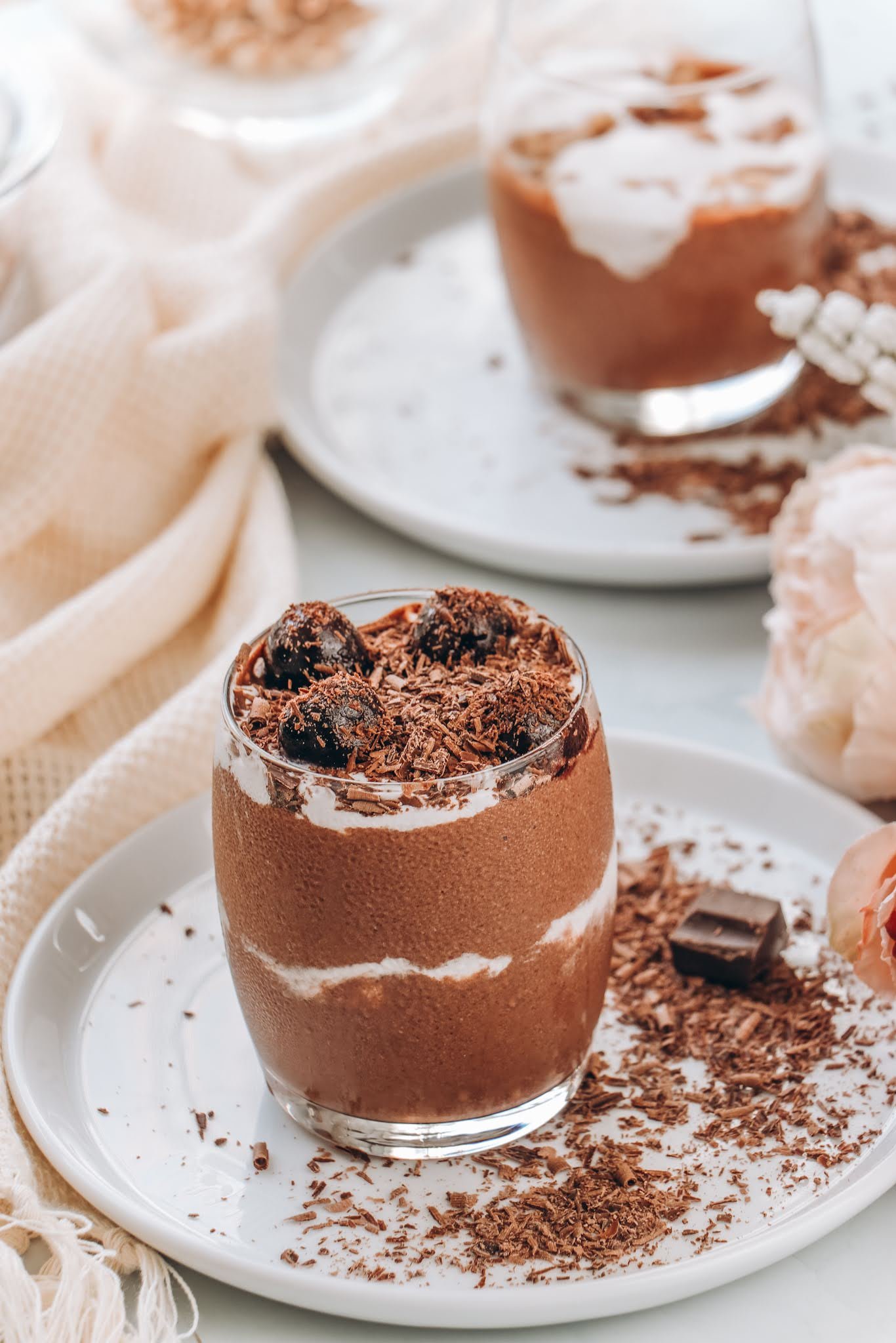Chia Seed Chocolate Avocado Mousse