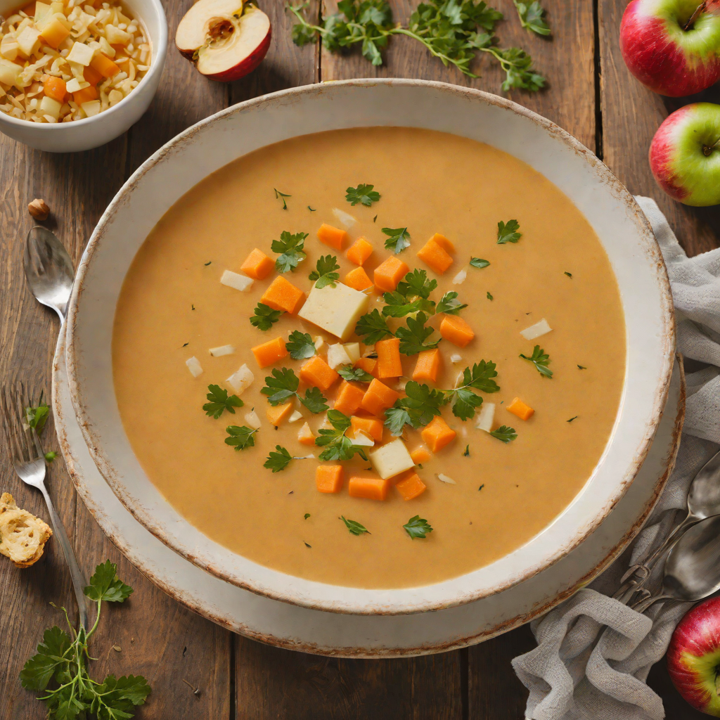 Carrot and Apple Winter Soup