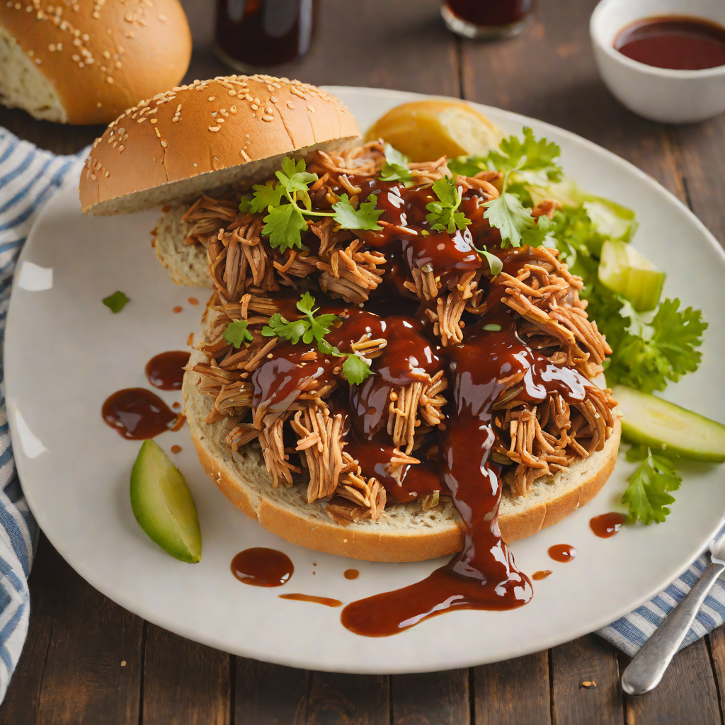 Slow-Cooked Pulled Pork with Tangy BBQ Sauce