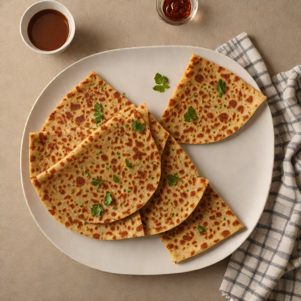 Injera Batter and Pan-Fried Flatbread